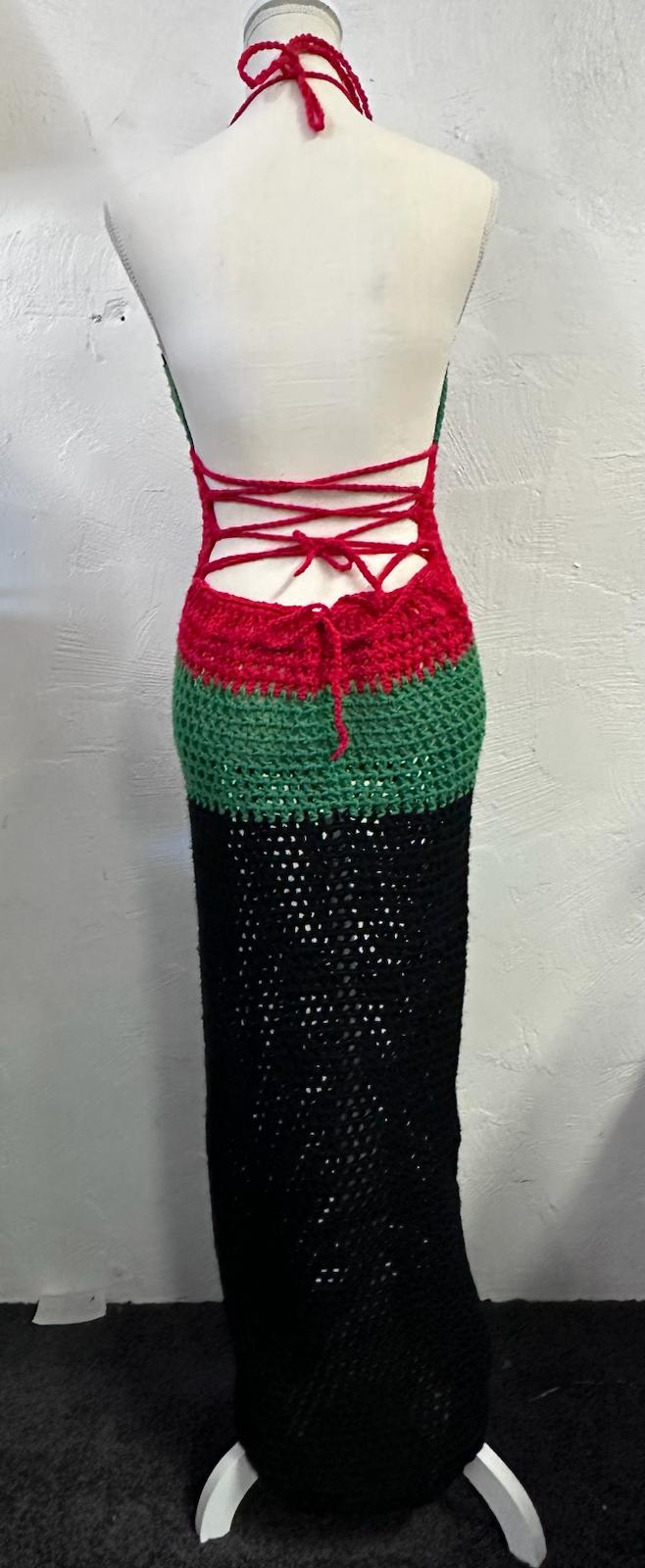 WOMENS CROCHET DRESS