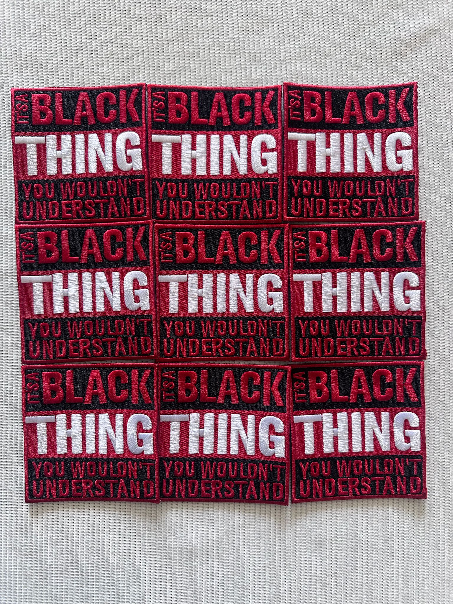 ITS A BLACK THING