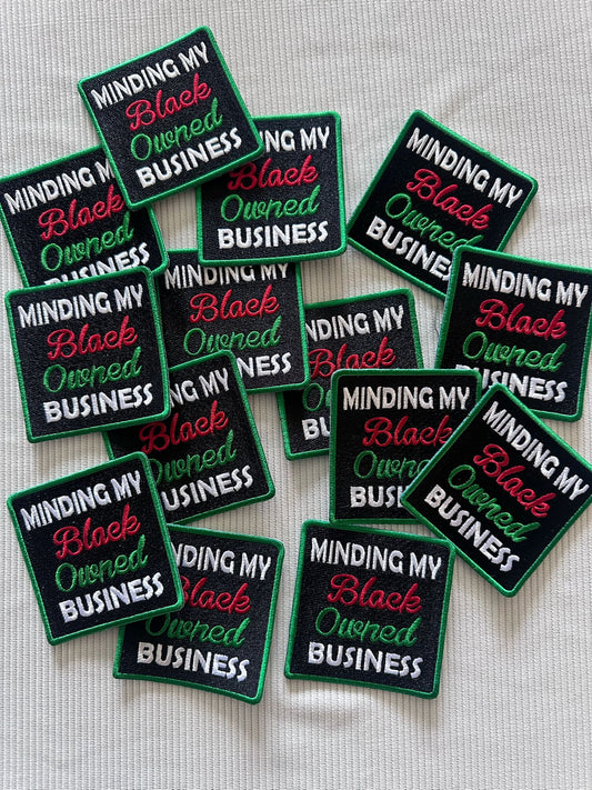 MINDING MY BLACK OWNED BUSINESS